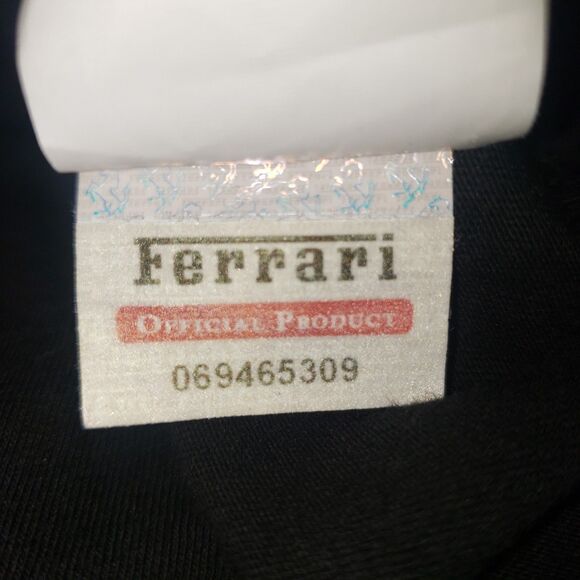 PUMA Scuderia Ferrari Big Shield Logo Black T Shirt Mens Size XXL - Picture 7 of 8